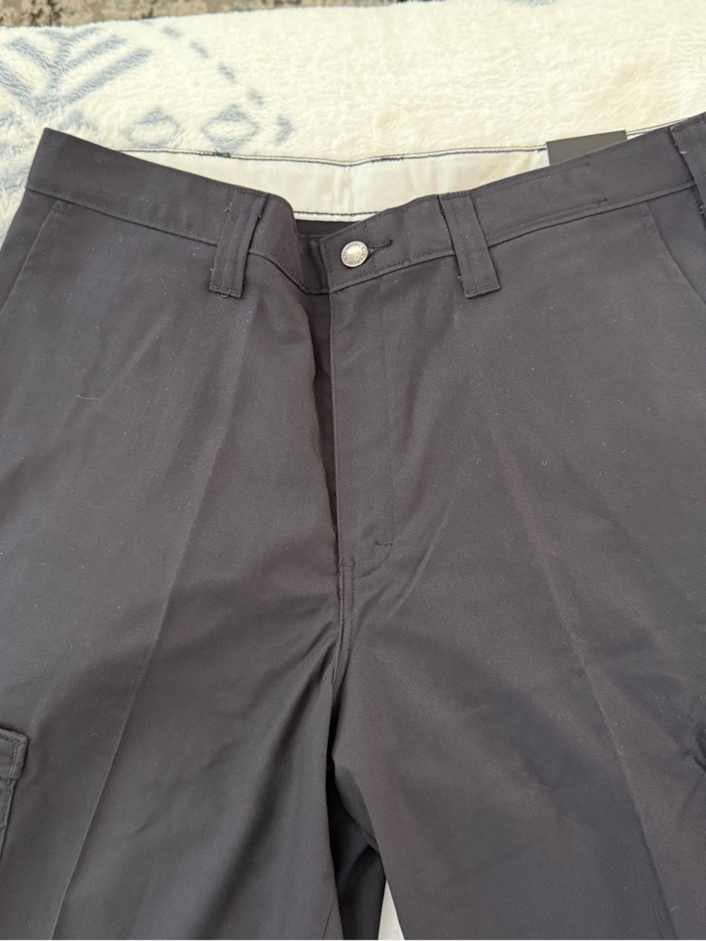 Dickies Black Work Cargo Pants with Branded Tag 34/30